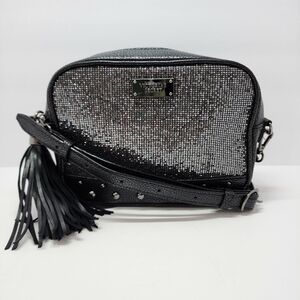 Victoria's Secret Black and Silver Women's Bag